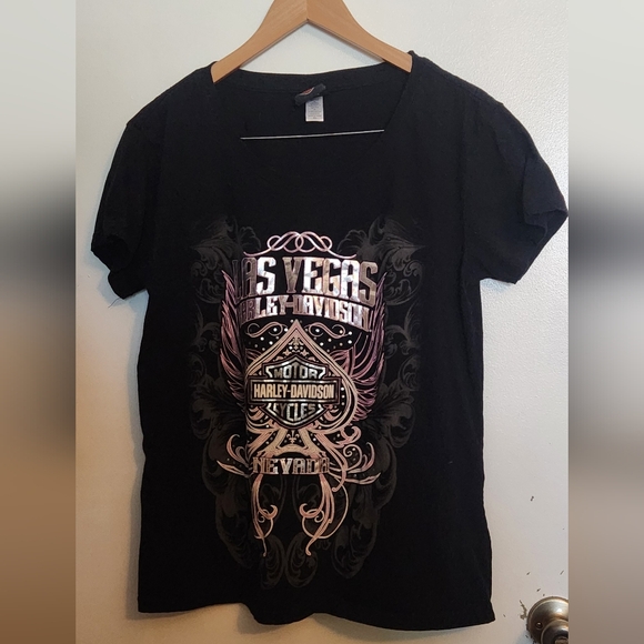 Harley-Davidson Black Graphic T-Shirt - Picture 2 of 6